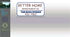 Desktop Screenshot of betterhomeimprovement.com